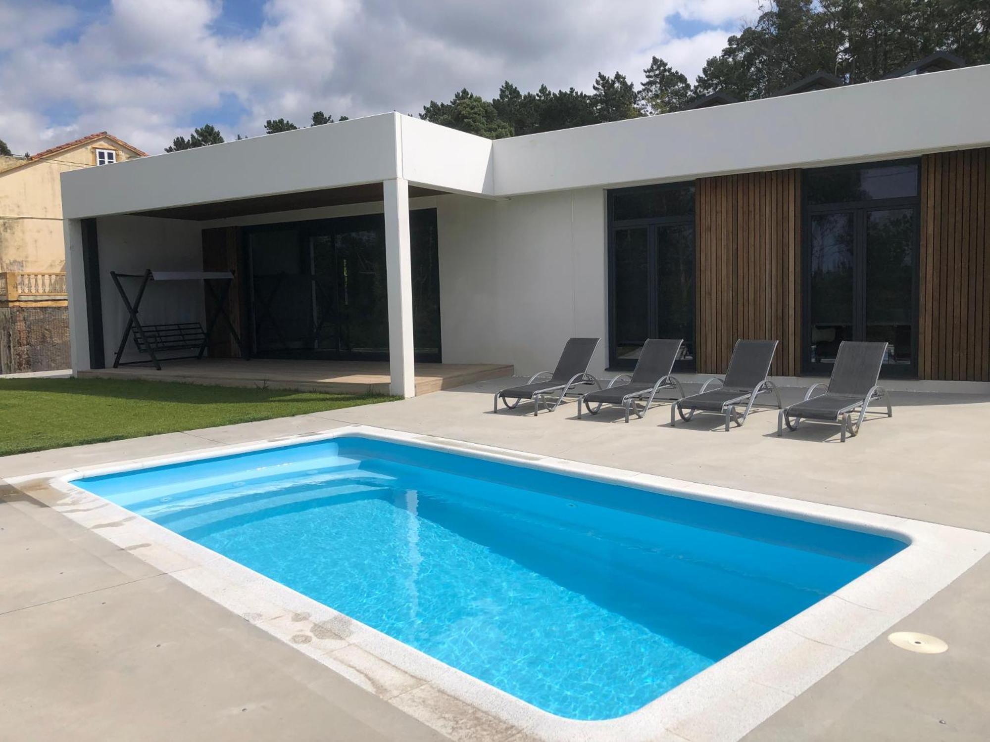 Casa Os Balcons Ria De Arousa Boiro Ngoại thất bức ảnh