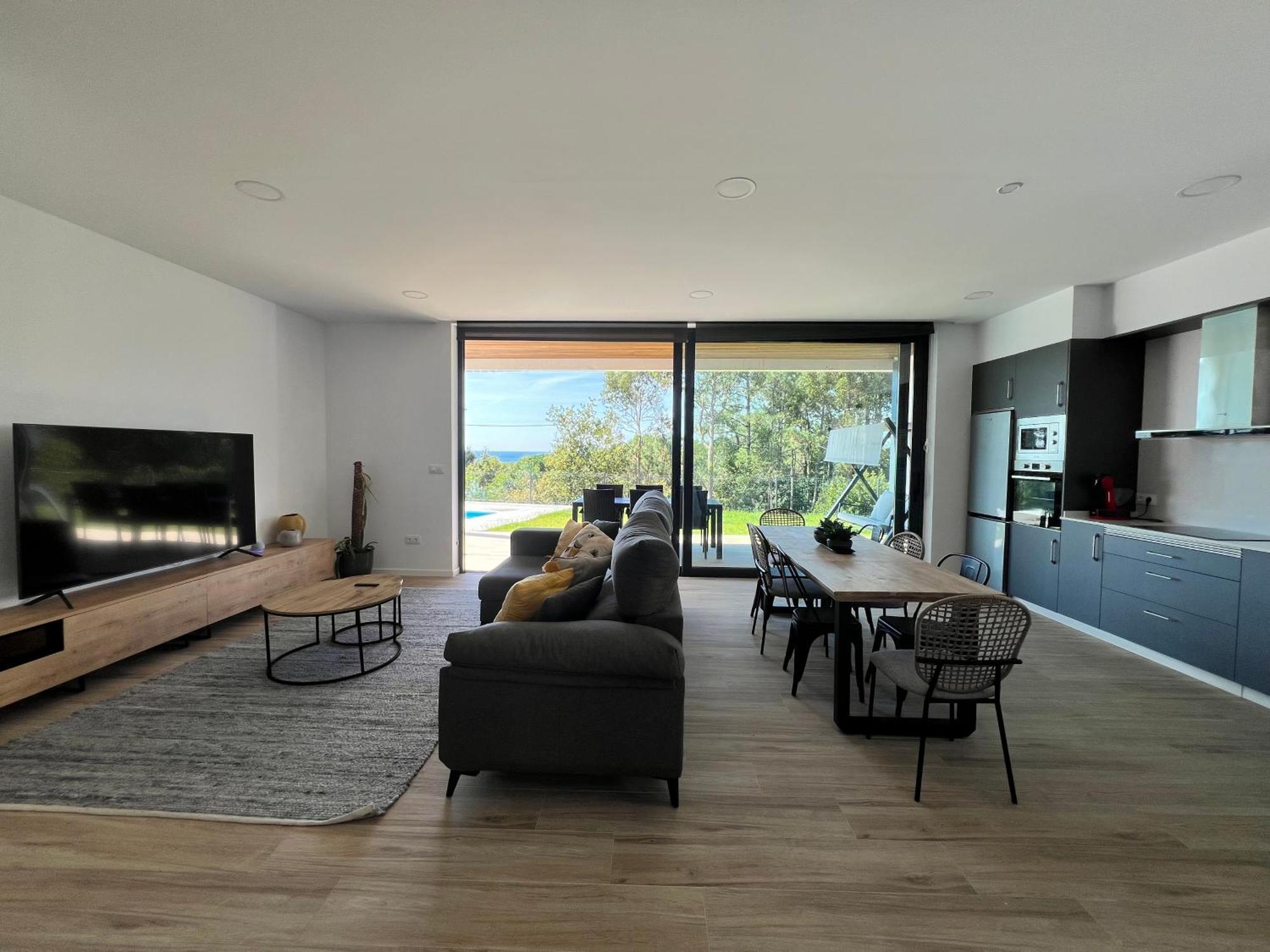 Casa Os Balcons Ria De Arousa Boiro Ngoại thất bức ảnh
