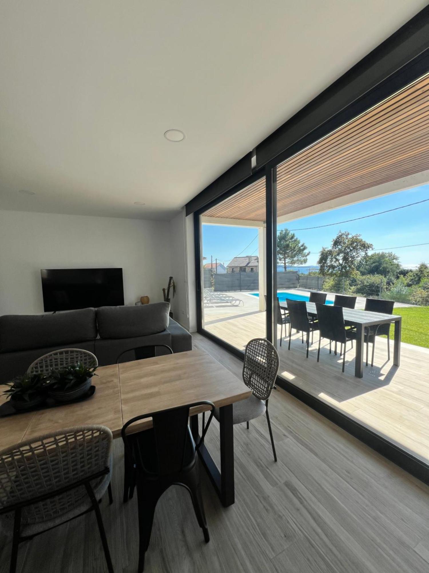 Casa Os Balcons Ria De Arousa Boiro Ngoại thất bức ảnh